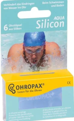 Ohropax Silicon AQUA 6 Stück