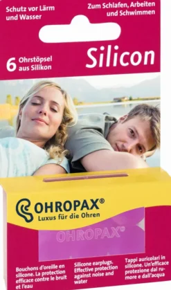 Ohropax Silicon Ohrstöpsel 6 Stück