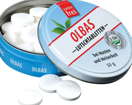 Olbas Lutschtabletten Zuckerfrei 50g