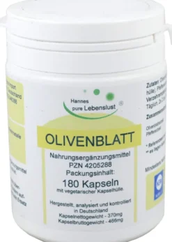 Olivenblatt Extrakt 180 Vegi Kapseln