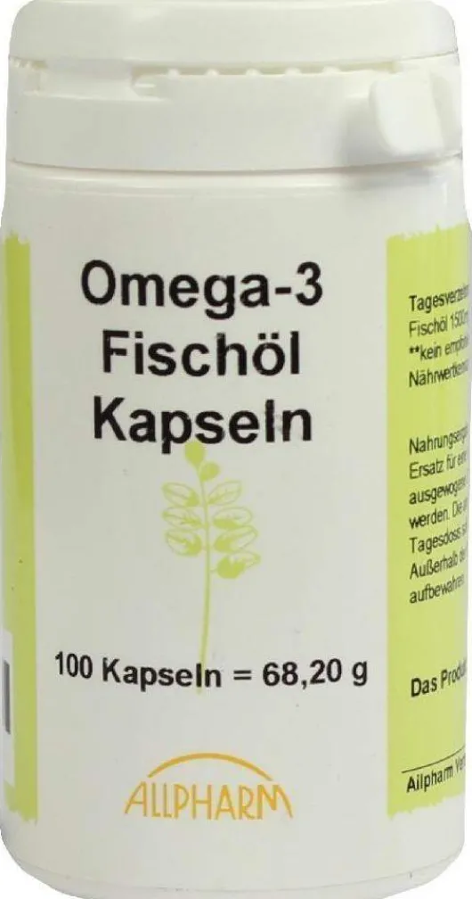 Omega 3 Fettsäuren Kapseln 100 Kapseln