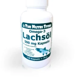 Omega 3 Lachsöl 500 mg 120 Kapseln