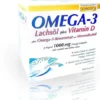 Omega 3 Lachsöl Plus Vitamin D Plus Omega 3 Konzentrat 100 Kapseln