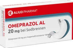 Omeprazol Al 20 mg bei Sodbrennen 7 Magensaftresistente Tabletten