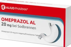 Omeprazol Al 20 mg bei Sodbrennen 14 Magensaftresistente Tabletten