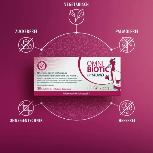 Omni Biotic Immund 30 Lutschtabletten