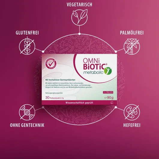 Omni Biotic metabolic Probiotikum 30 x 3 g Beutel