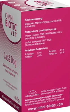 Omni Biotic Vet Cat & Dog 60 g Pulver
