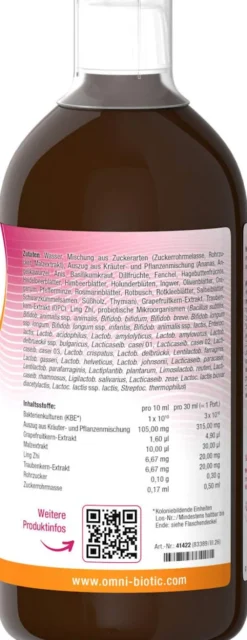 Omni Biotic Vital MikroSan 1000 ml Flüssigkeit