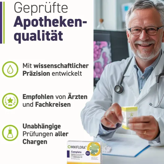 Omniflora Complete 101 Bakterienstämme 100 Mrd Kbe 28 Kapseln