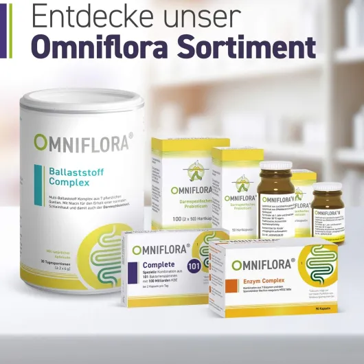 Omniflora Complete 101 Bakterienstämme 100 Mrd Kbe 28 Kapseln