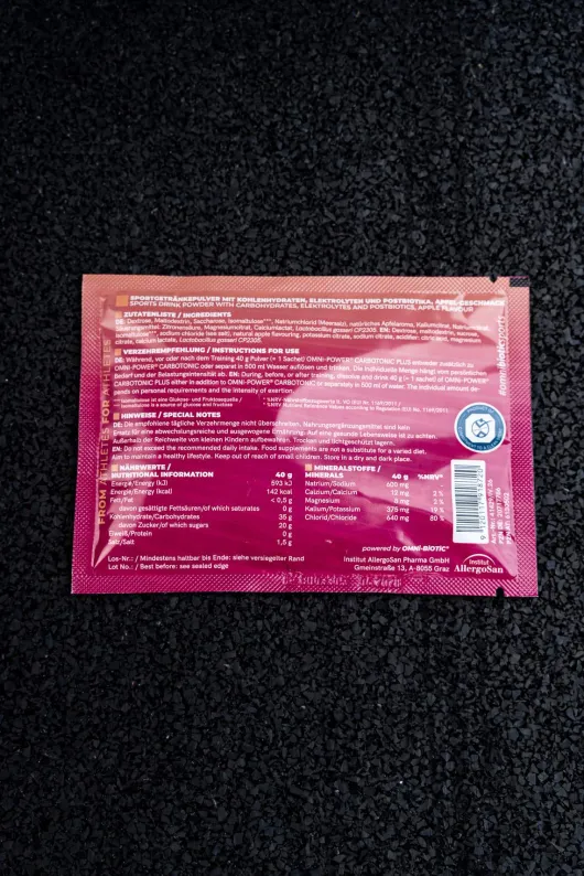 Omni Power Carbotonic Plus 10 x 40 g Sachets