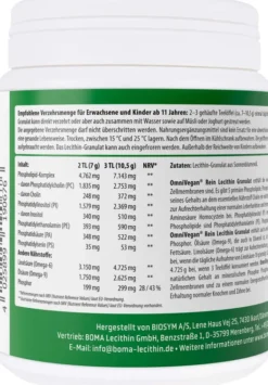 Omnivegan Rein Lecithin Granulat 300 G
