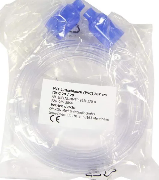 Omron 1 Vernebler Vvt F. C 28 - 29 Luftschlauch Pvc 207 cm
