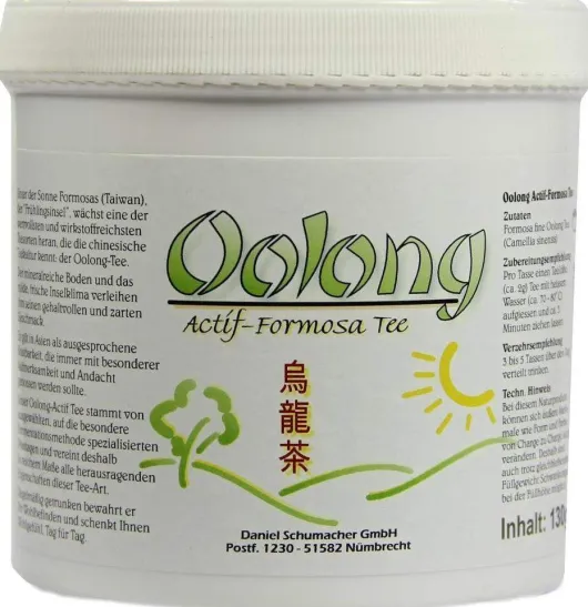 Oolong Actif Formosa Tee 130 G Tee