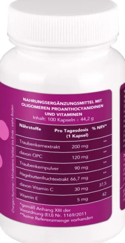 Opc Traubenkern Vegan Kapseln