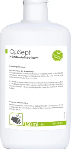 Op Sept Myclean Händedesinfektion Alkoholhaltig 150 ml Lösung