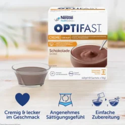 Optifast Creme Schokolade 8 X 55 G Pulver