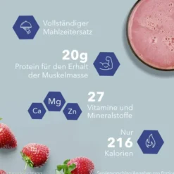 Optifast Drink Erdbeere 8 X 55 G Pulver