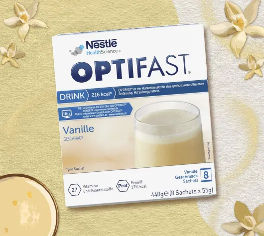 Optifast Drink Vanille 8 X 55 G Pulver
