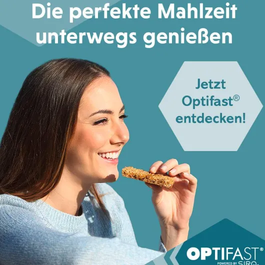 Optifast Riegel Himbeere-Kirsche 6 X 65 G