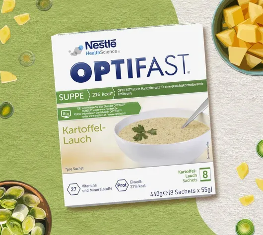 Optifast Suppe Kartoffel-Lauch 8 X 55 G Pulver