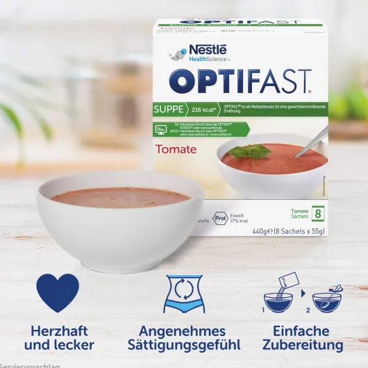 Optifast Suppe Tomate 8 X 55 G Pulver