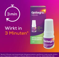 Optilegra - Augentropfen mit Olopatadin 5 ml