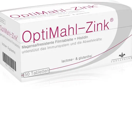 Optimahl Zink 15 mg Tabletten 50 Tabletten