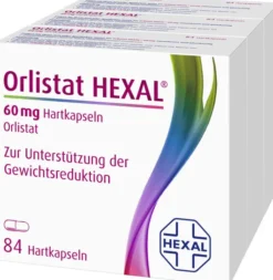 Orlistat Hexal 60 mg 3 x 84 Hartkapseln