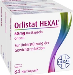 Orlistat Hexal 60 mg 3 x 84 Hartkapseln