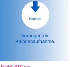 Orlistat Hexal 60 mg 3 x 84 Hartkapseln