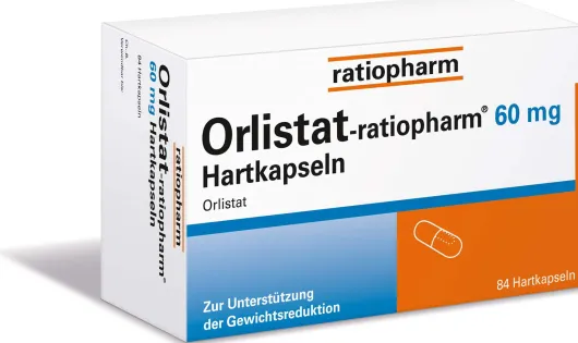 Orlistat-ratiopharm 60 mg 84 Hartkapseln