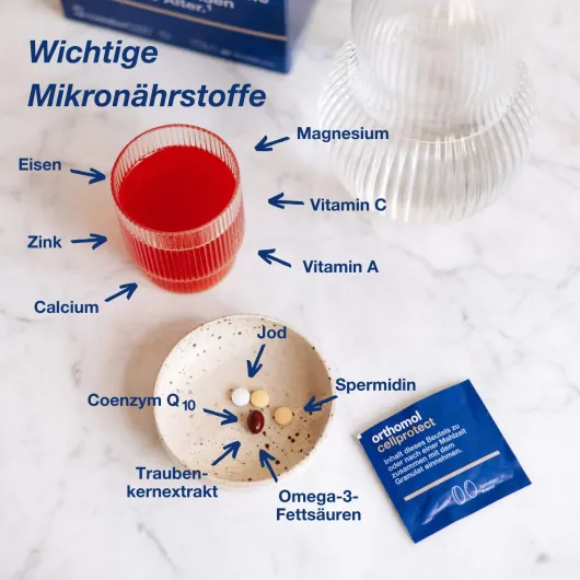 Orthomol Cellprotect Granulat-Tabletten-Kapsel 30 Tagesportionen