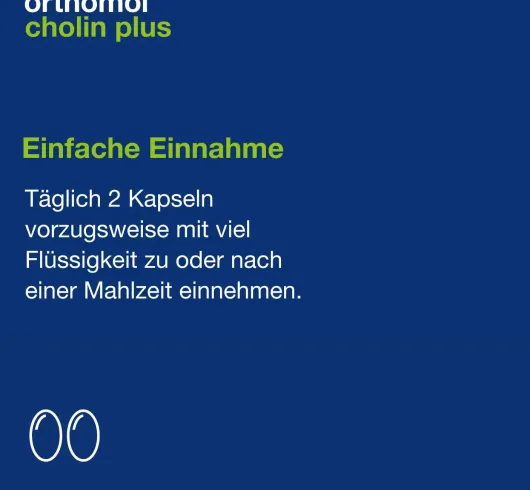 Orthomol Cholin Plus Kapseln 30 Tagesportionen