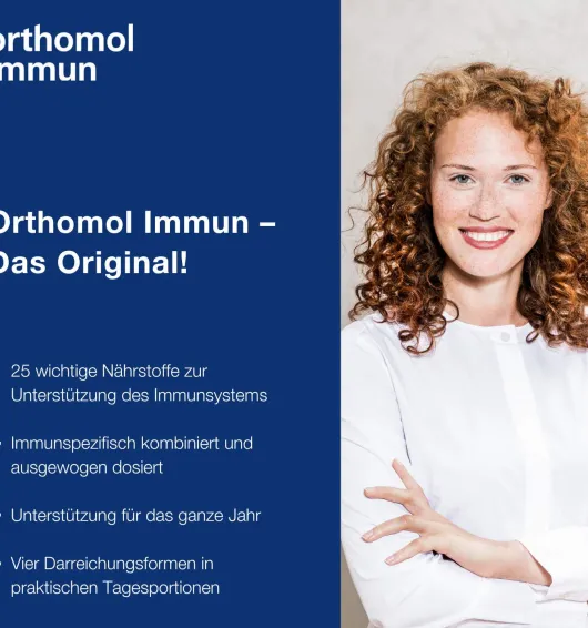 Orthomol Immun Direktgranulat Himbeer-Menthol 30 Beutel