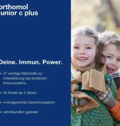 Orthomol Junior C Plus Granulat Himbeer-Limette 7 Stück