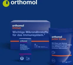 Orthomol Junior C Plus Granulat Himbeer-Limette 7 Stück