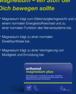 Orthomol Magnesium Plus 60 Kapseln