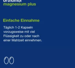 Orthomol Magnesium Plus 60 Kapseln