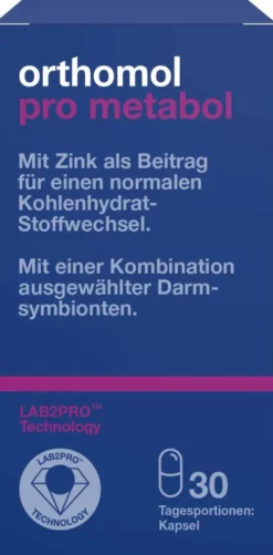 Orthomol pro metabol 30 Kapseln