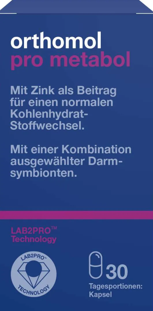 Orthomol pro metabol 30 Kapseln