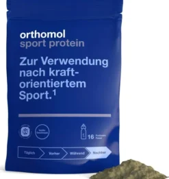 Orthomol Sport Protein 640g Pulver 16 Portionen Vanille