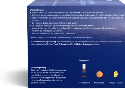 Orthomol Sport 30 Trinkampullen