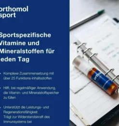 Orthomol Sport 30 Trinkampullen