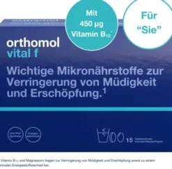 Orthomol Vital F 15 Granulat und Kapseln Orange 1 Kombipackung