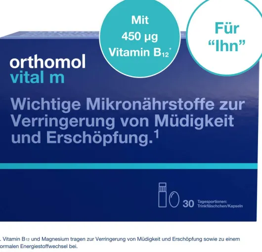 Orthomol Vital M 30 Trinkfläschchen