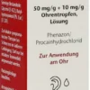 Otoakut 50 mg Je G + 10 mg Je G Ohrentropfen Lösung