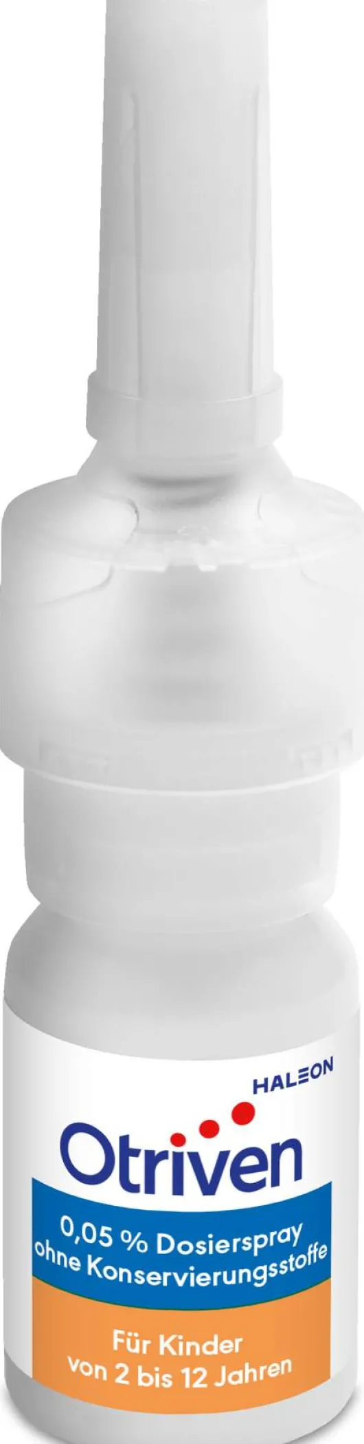 Otriven 0,05 % Dosierspray ohne Konservierungsstoffe für Kinder 10 ml