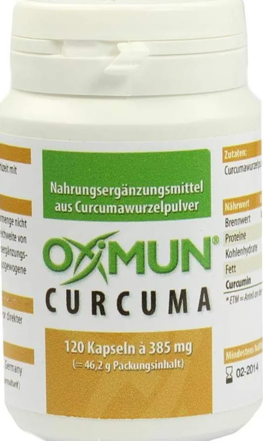 Oximun Curcuma 120 Kapseln